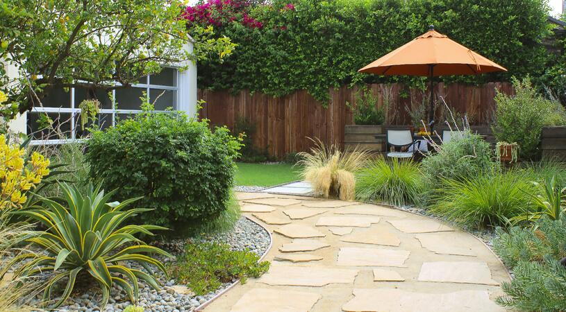 beautiful outdoor patio