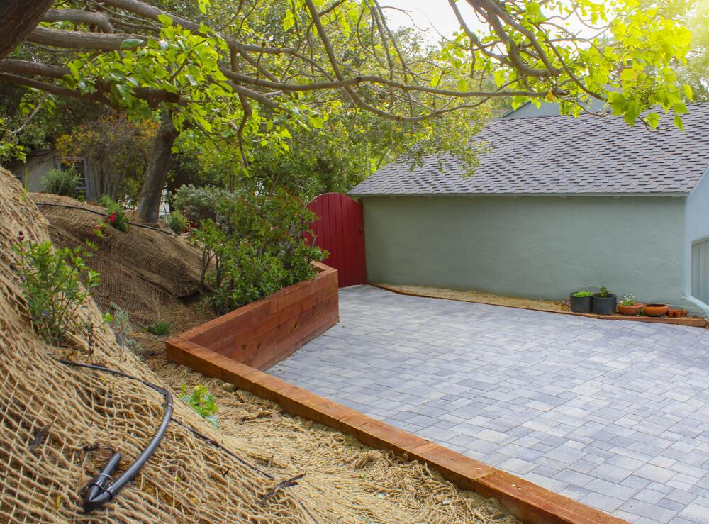 Irrigation and Jute netting can protect your yard from any weather!